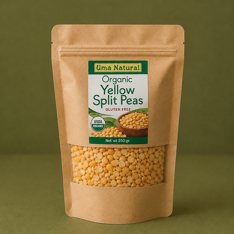 Arveja Amarilla Partida Orgánica — UMA Natural Foods Costa Rica