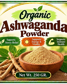 Polvo de Ashwagandha Orgánico — UMA Natural Foods Costa Rica