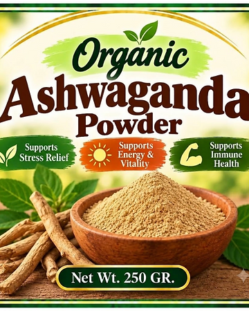 Polvo de Ashwagandha Orgánico — UMA Natural Foods Costa Rica