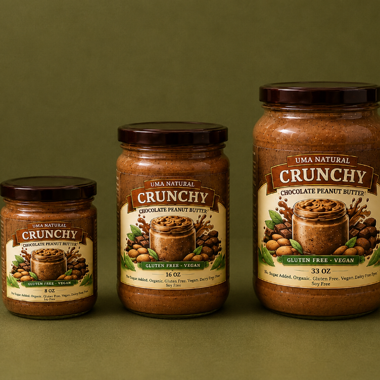 Mantequilla de Maní Crunchy con Chocolate — UMA Natural Foods Costa Rica