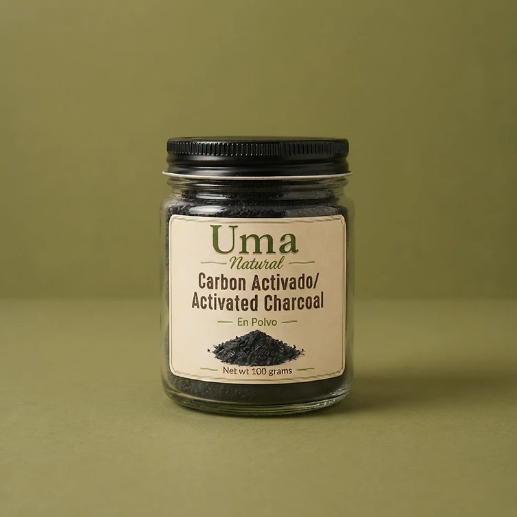 Carbón Activado — UMA Natural Foods Costa Rica