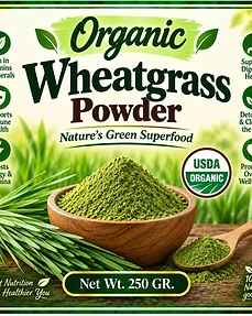 Polvo de Pasto de Trigo Orgánico — UMA Natural Foods Costa Rica
