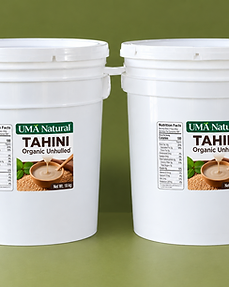 Tahini Orgánico Con Piel 18kg — UMA Natural Foods Costa Rica