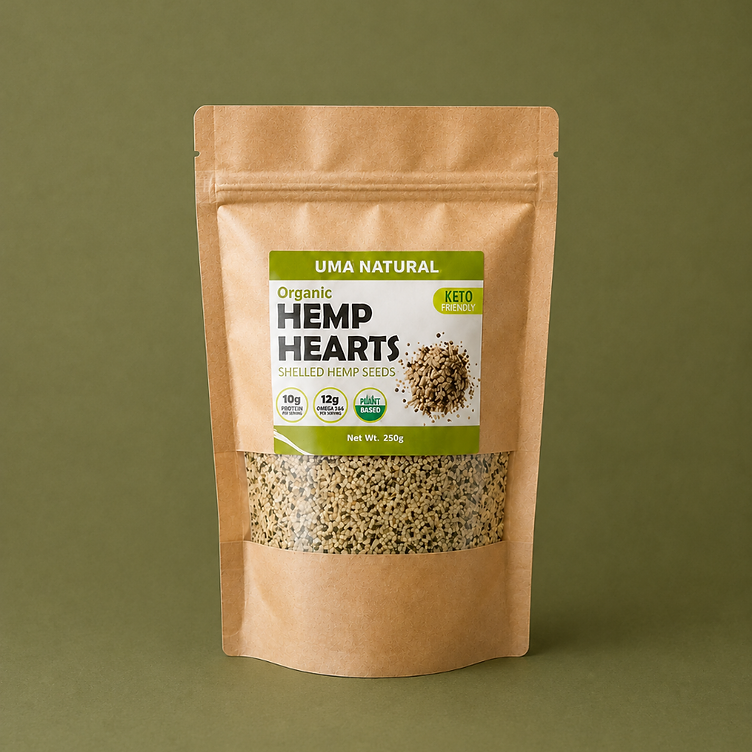 Corazones de Cáñamo Orgánicos — UMA Natural Foods Costa Rica
