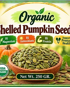 Semillas de Calabaza Peladas Orgánicas — UMA Natural Foods Costa Rica
