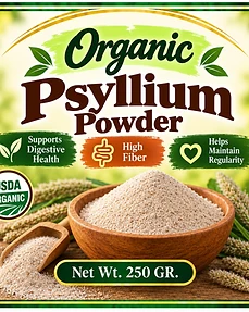 Polvo de Psyllium Orgánico — UMA Natural Foods Costa Rica