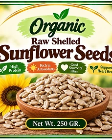 Semillas de Girasol Peladas Crudas Orgánicas — UMA Natural Foods Costa Rica
