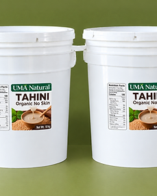 Tahini Orgánico Sin Piel 18kg — UMA Natural Foods Costa Rica
