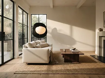 Residential interior design by Studio Fridae — Linden Residence in Newport Beach, CA with custom millwork, oak flooring, and curated furnishings