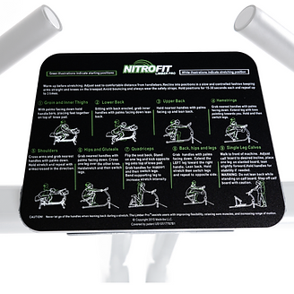 LARGE INSTRUCTIONAL PLACARD