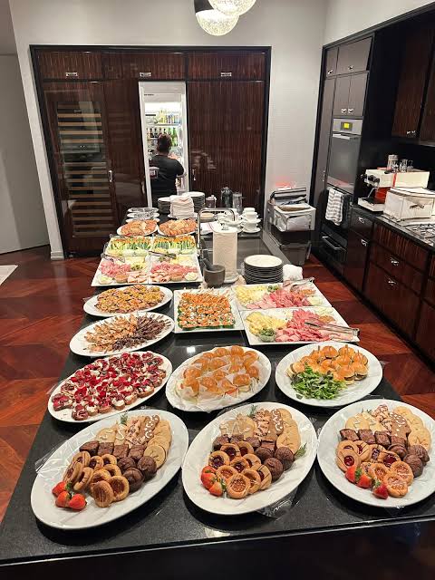 Catering spread