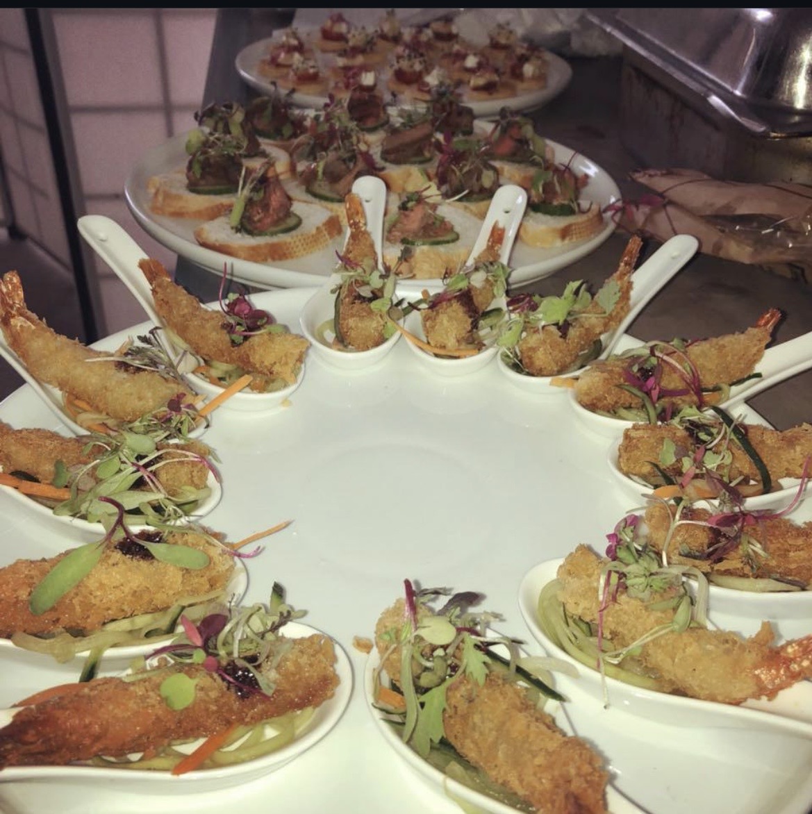 Canapé selection