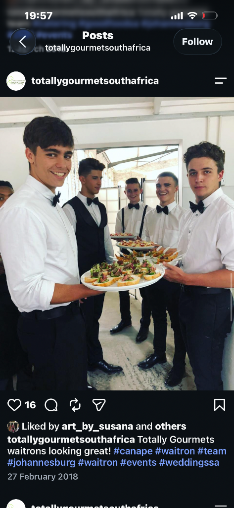 Our waitrons