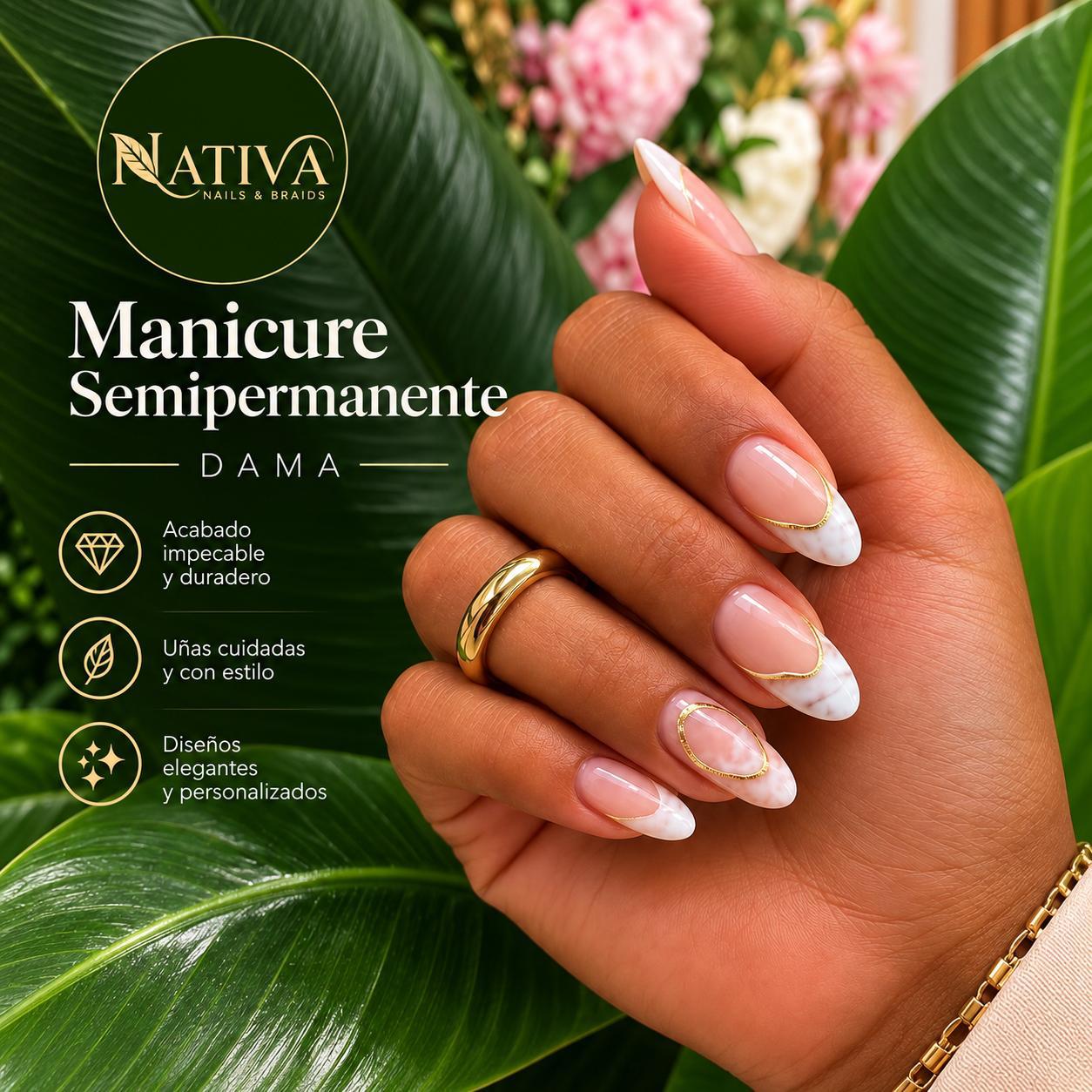 Manicure Semipermanente Nativa - Dama