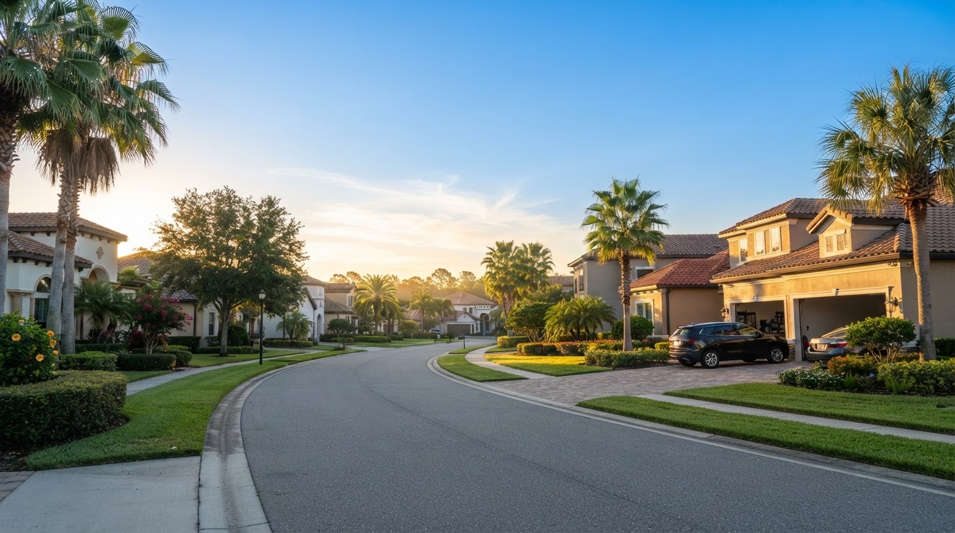 DeLand Florida residential neighborhood served by Josh Lowe