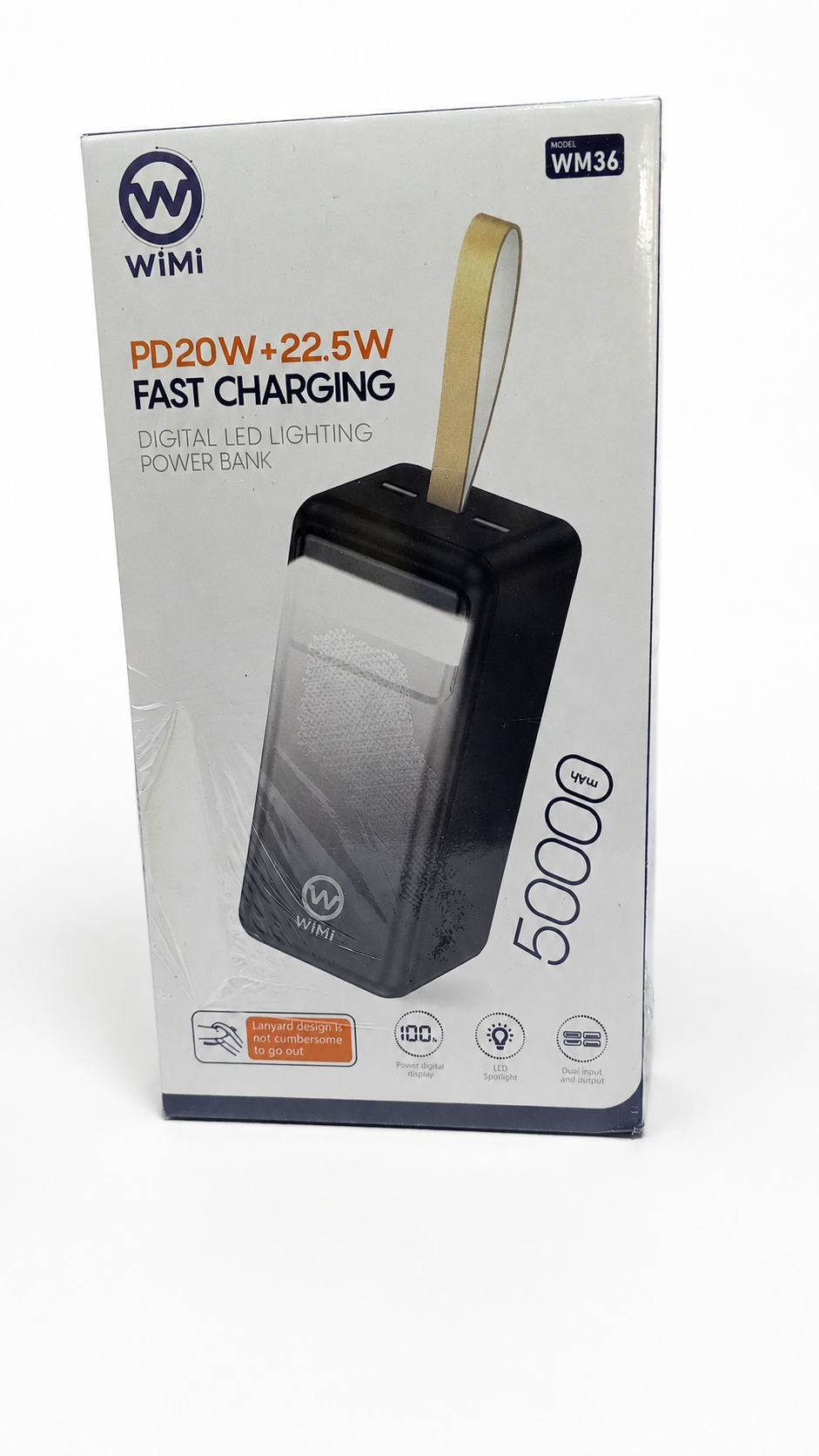 WiMi WM36 Power Bank 50000mAh