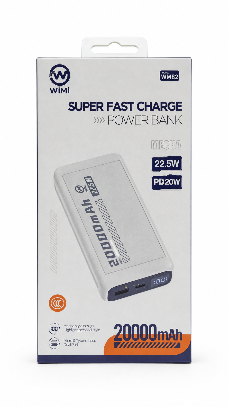 WiMi WM82 Super Fast Charge Power Bank