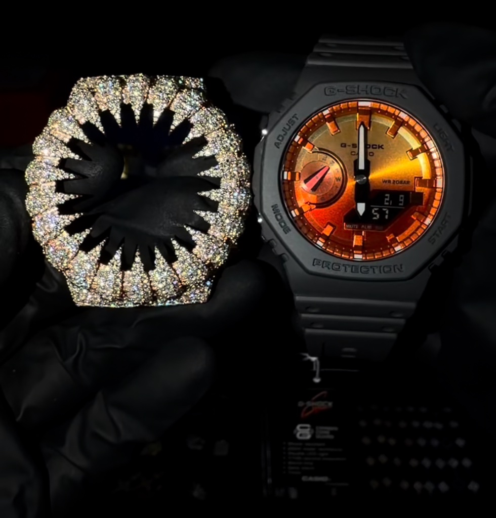 Moissanite watch