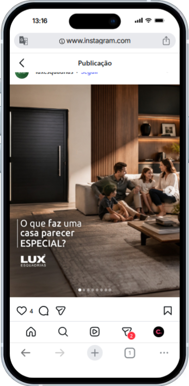 Conteúdo de lifestyle com a marca