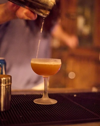 Craft cocktails at the Saint Tuesday bar