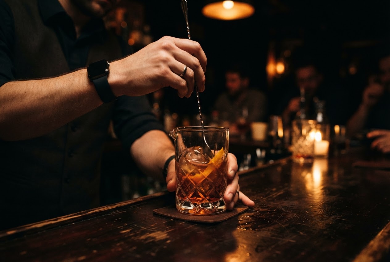 Private events at Saint Tuesday — a hidden cocktail lounge and event venue in Tribeca, NYC