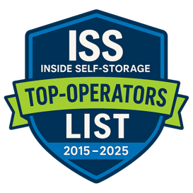 Inside Self-Storage Top-Operators List, 2015–2025