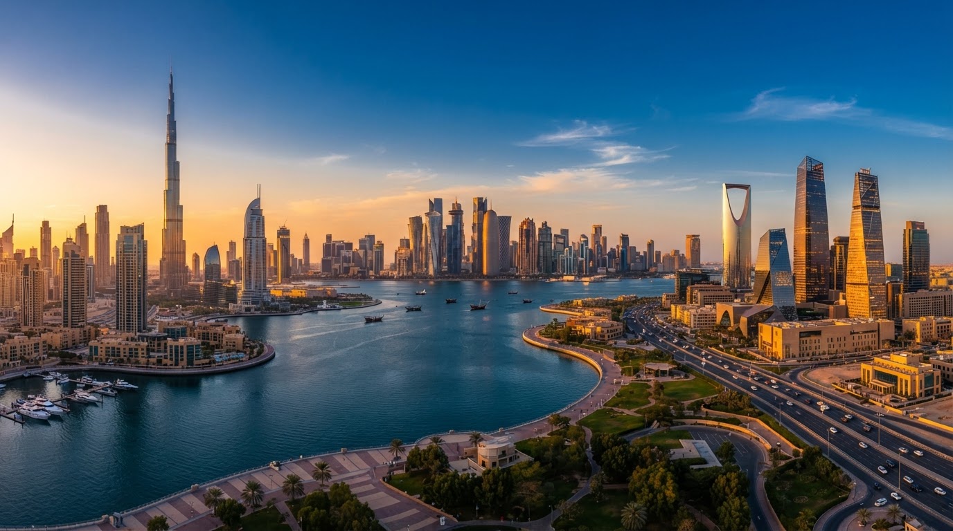 Gulf skyline
