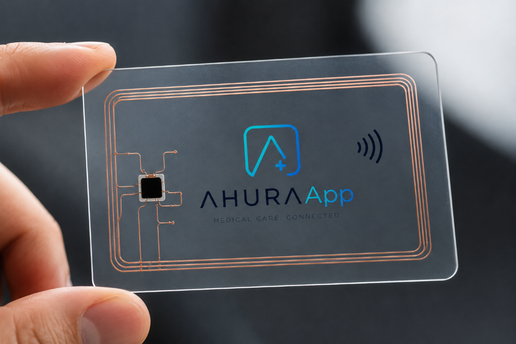 AHURA NFC medical card