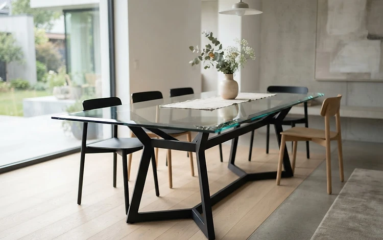 Custom Round Glass Table Top