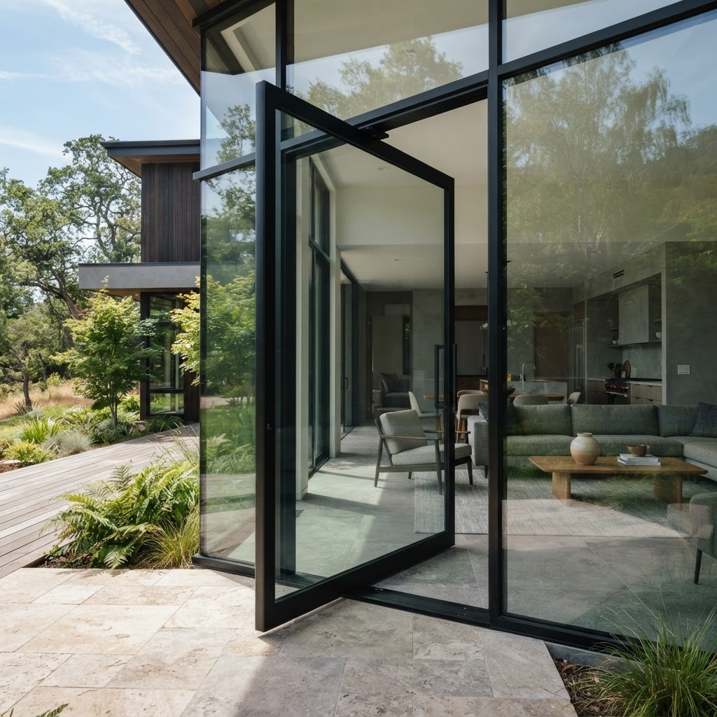 Automatic Swing Entrance (Frameless)