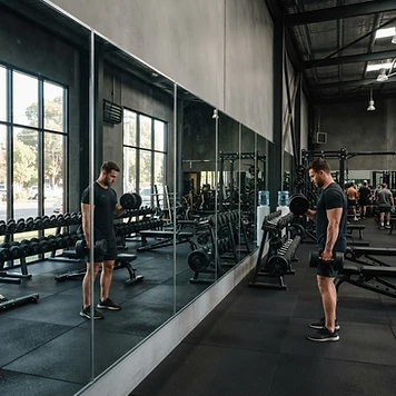 Gym Mirror Wall Panels
