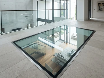 Walk-On Glass Skylight