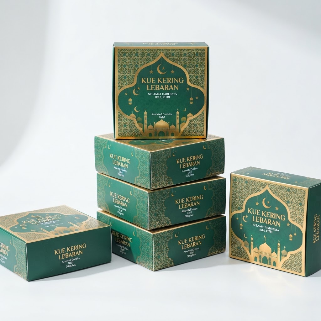 Box Kemasan Kue Kering Lebaran