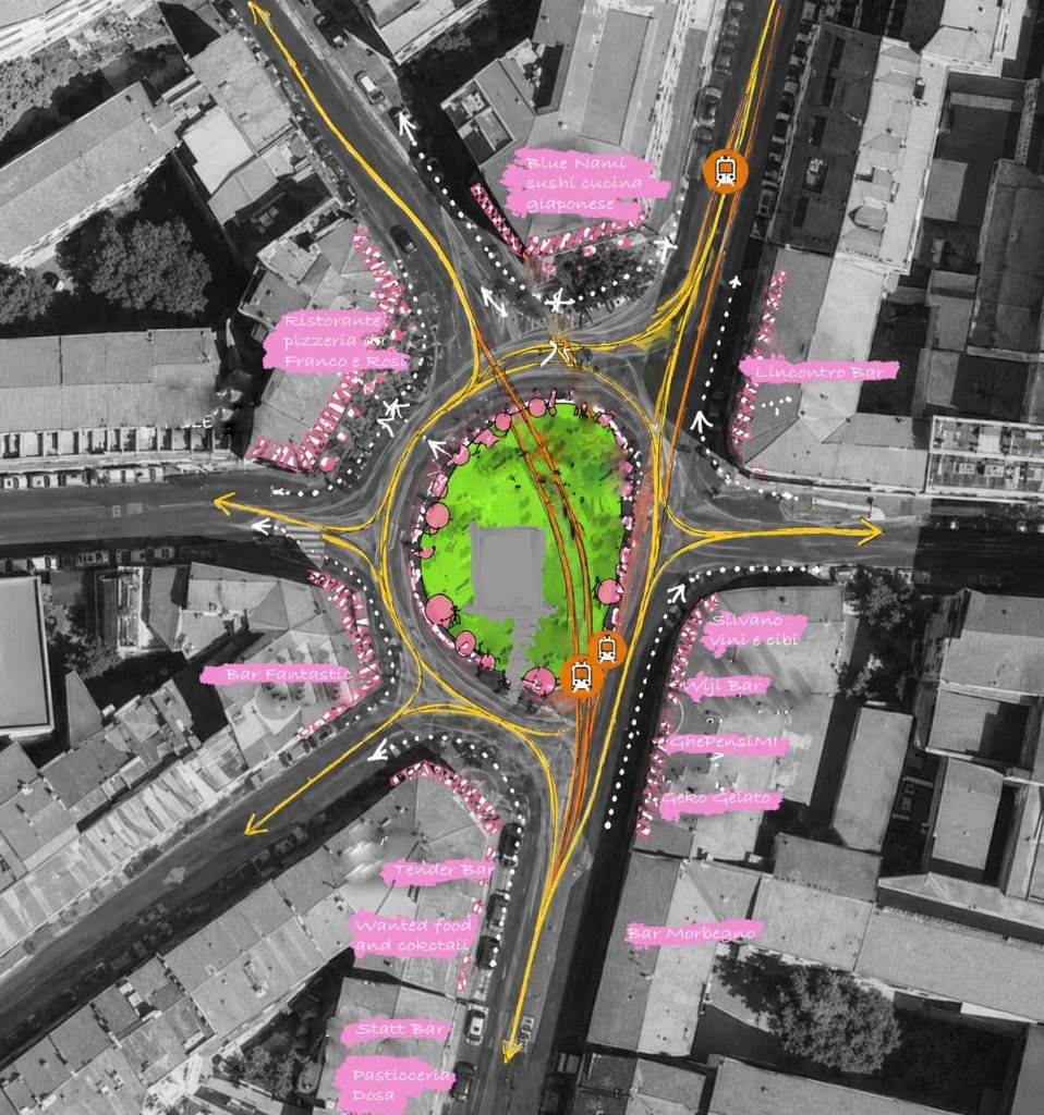 Piazza Morbegno: Life Amidst the Moving Currents