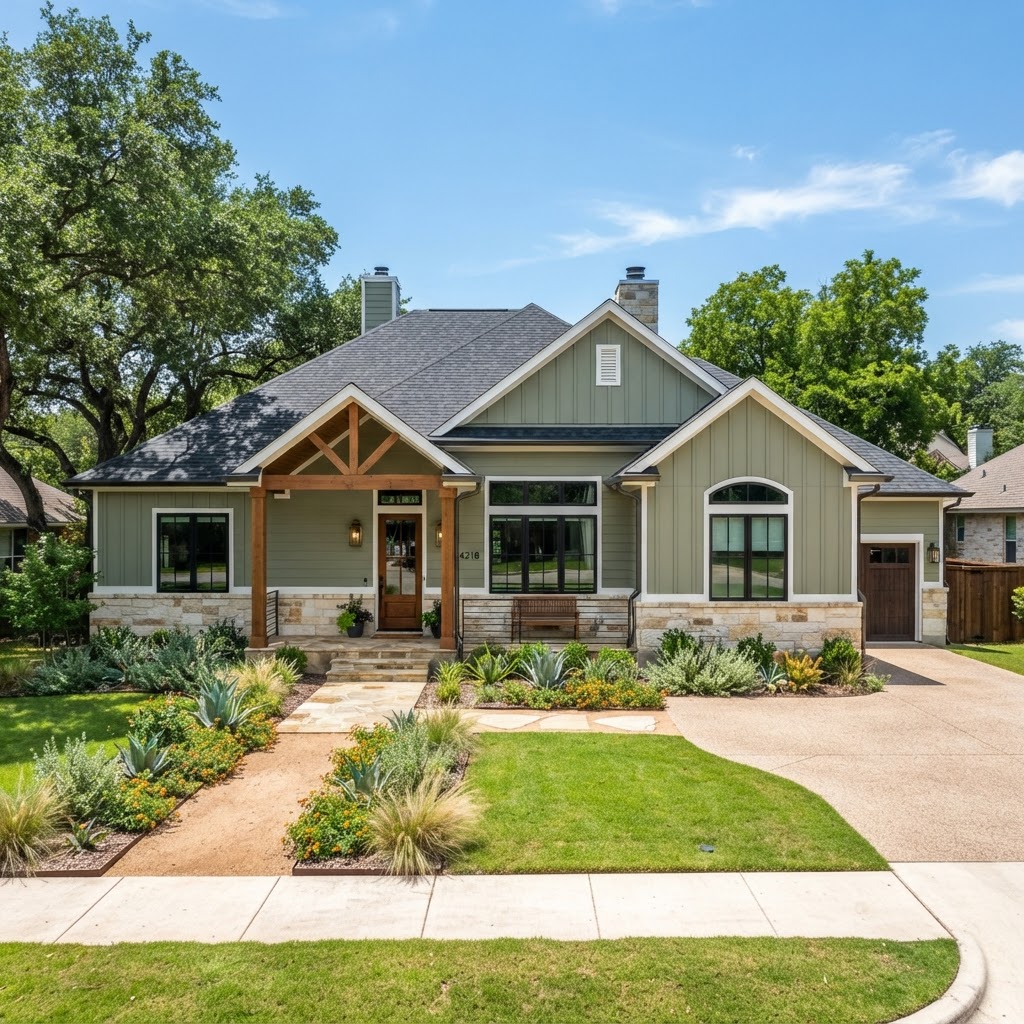Full Exterior Renovation in Georgetown | roofing project in Georgetown