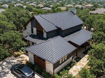 Cedar Shake to Metal Roof Conversion in Anderson Mill after