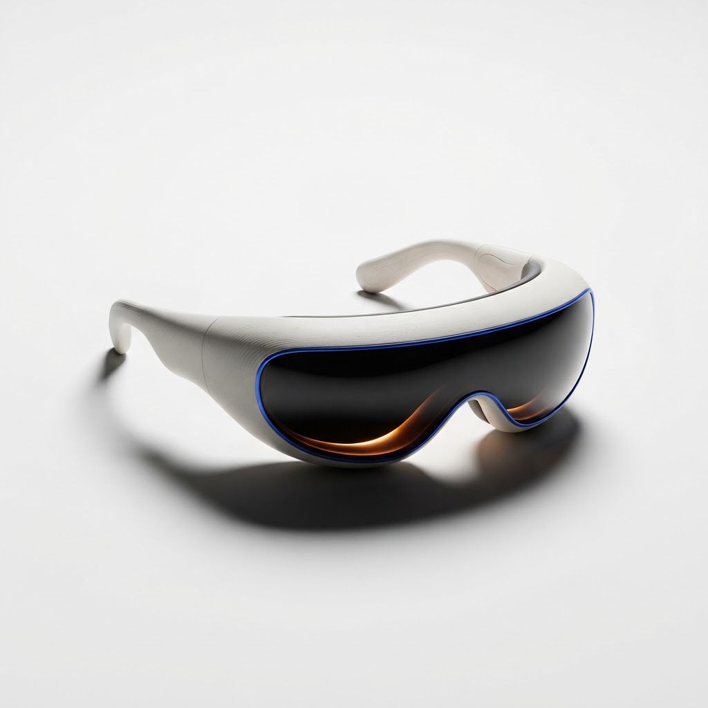 Ergonomic ear-to-ear VR glasses