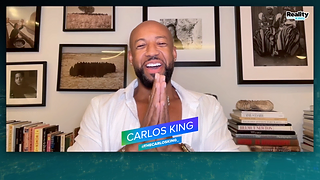 Monday Night Live with Carlos King. Carlos King Talking Head with Lower Third