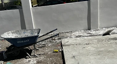Hardscape project