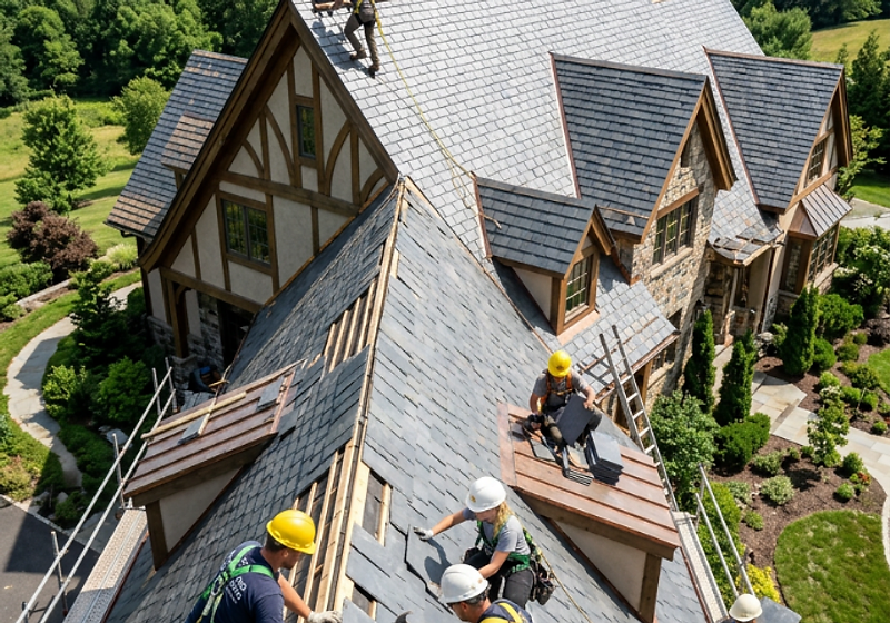 Times Square Remodeling roofing project 1