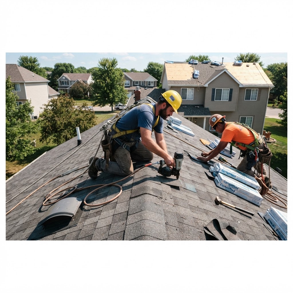 Times Square Remodeling project: Roofing Installation