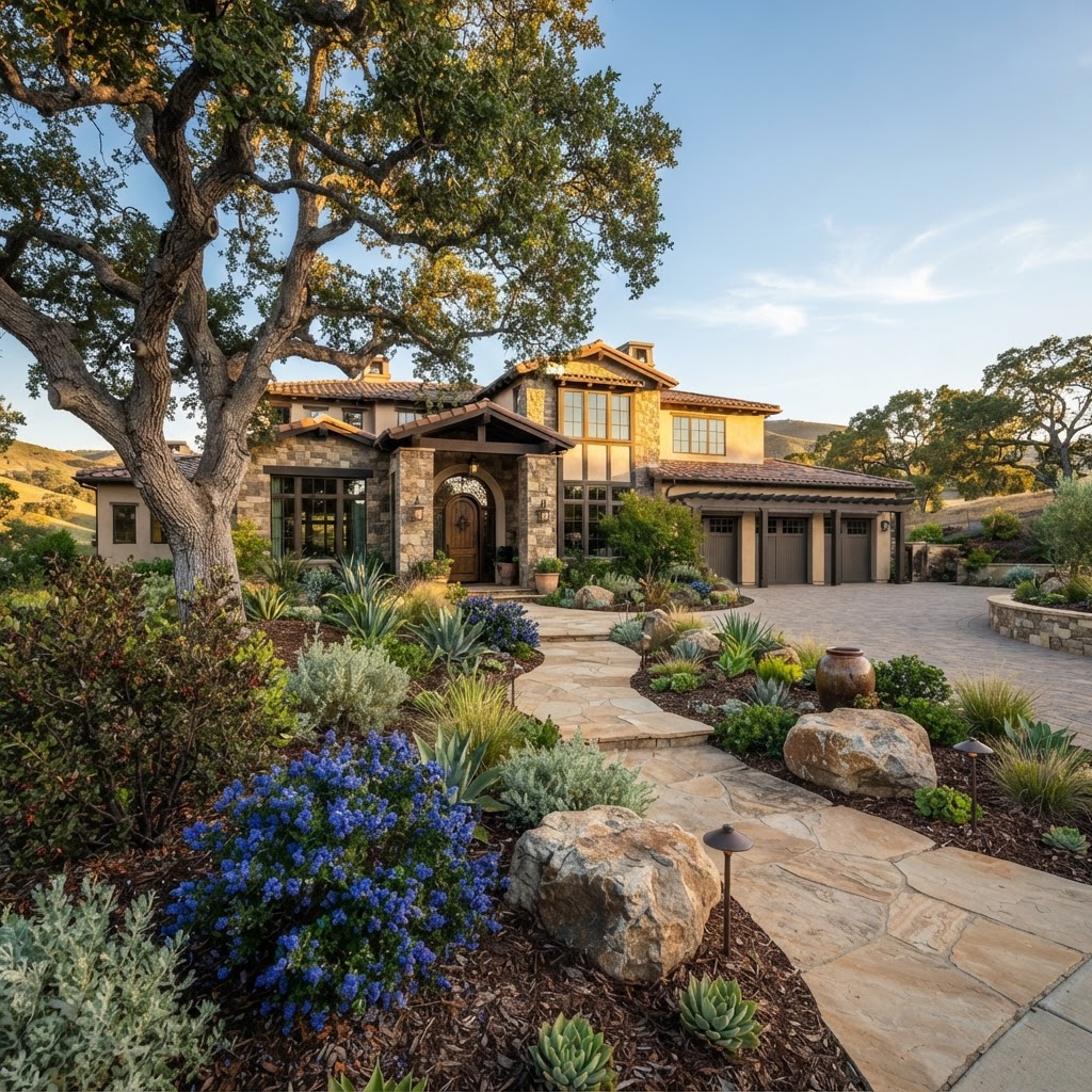 Santa Clarita - Estate with California Oak & Manzanita