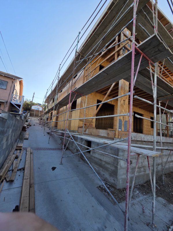 Two-Story Home Under Major Renovation
