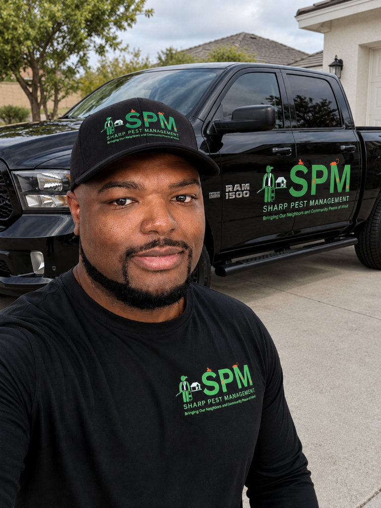 Rod Sharp, co-owner of Sharp Pest Management