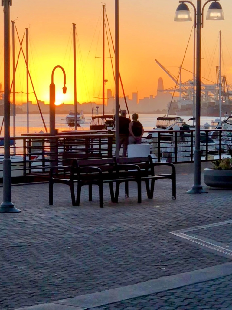 Two at the Railing