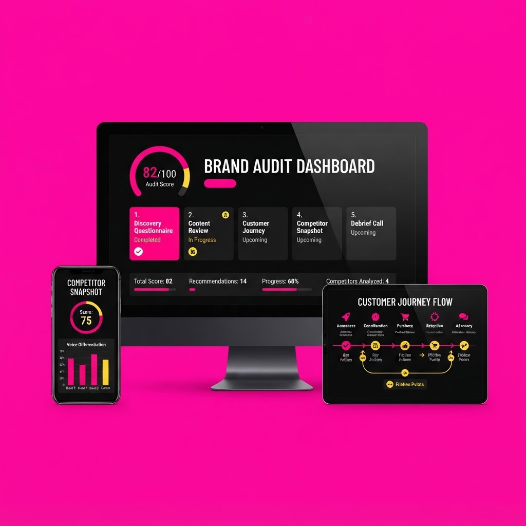 Brand Audit dashboard preview