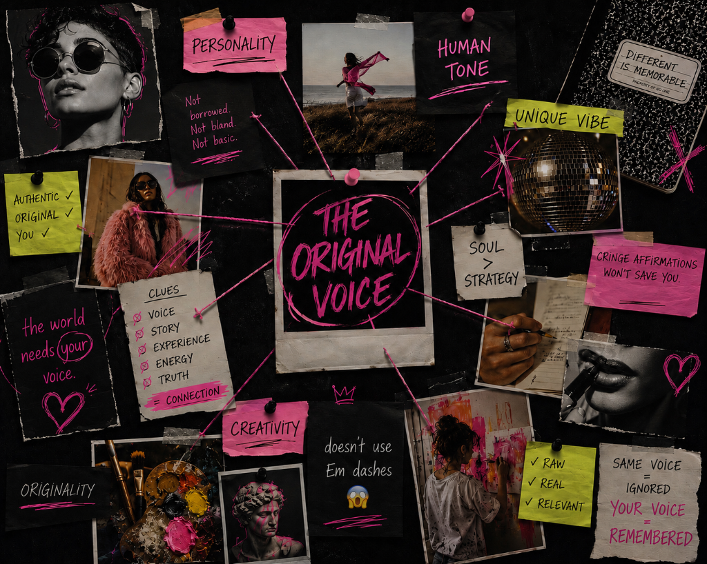 The Original Voice mood board