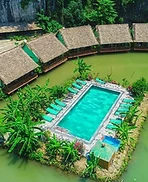 Vietnam landscape from above