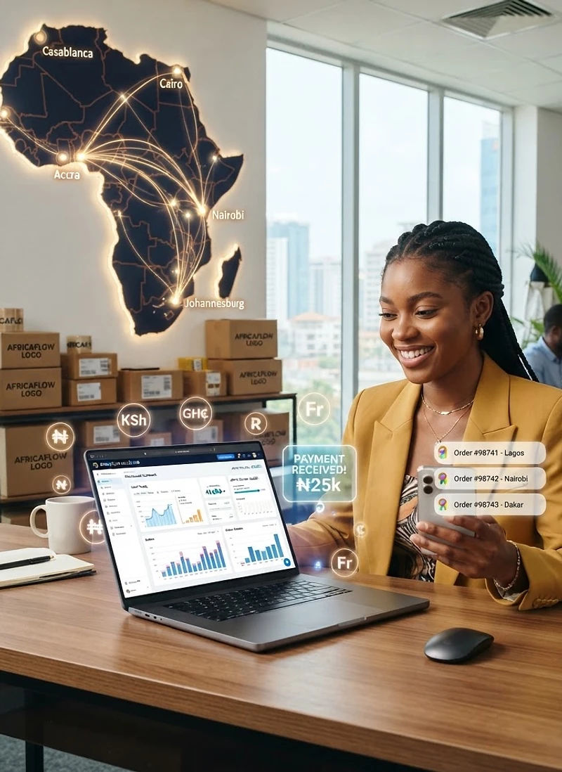 Pan-African merchant dashboard