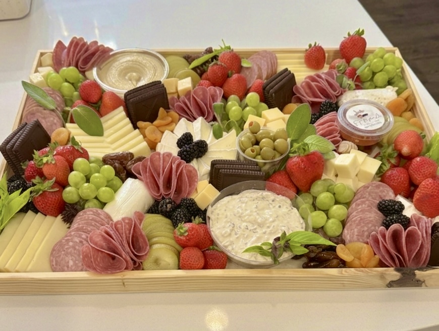 Fig Thyme & Olive charcuterie work